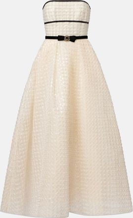 Elie Saab Embellished belted gown