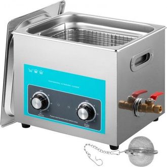 OEM Knob Control Ultrasonic Ultraschallreiniger 10l, Ultraschall Reinigungsger&auml;t, Schmuckreiniger Ultraschall Digitaler Ultraschallreiniger Ultraschallrei