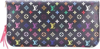 Louis Vuitton Black Monogram Multicolor Insolite Wallet (Authentic Pre-Loved)