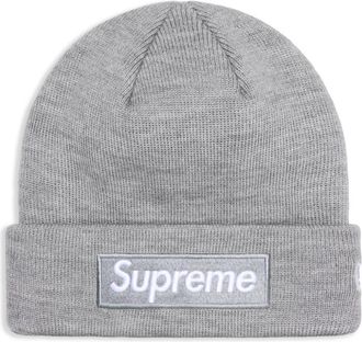 SUPREME Berretto con logo Box SUPREME x New Era - Grigio