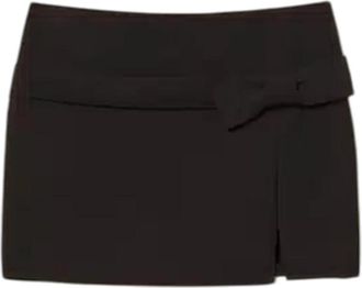 Twinset Zwarte Rokken Set - Dames - Korte rokken - Zwart - S - Rokken