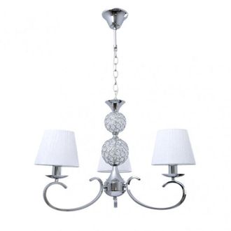 Fabrilamp Fabrilamp - Lampara Ordo&ntilde;ez 3xe14 Cromo Pantalla Blanca Regx60x60 Cm