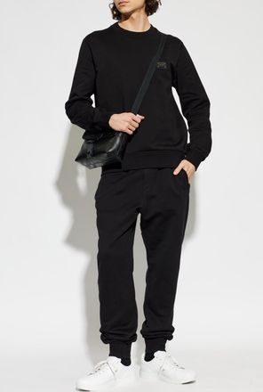 Dolce & Gabbana Sweatpants With Cuffs, Mens, Black