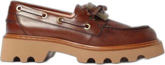 Roger Vivier Viv Rangers Truck Moccasin - Dames - Schoenen - Bruin - Maat: 40 EU Leer