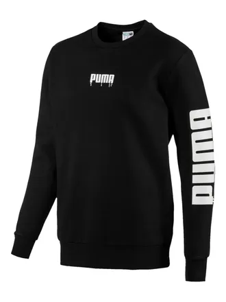 Puma Super Puma Crew Sound T-shirt - Zwart