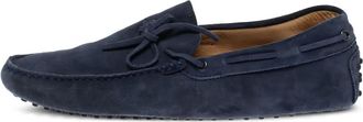 Tod's Mocassini da barca in pelle scamosciata Pre-owned - Blu