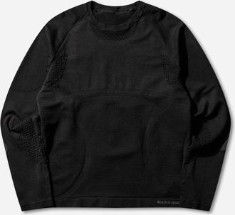 Roa Our Legacy WORK SHOP Aune Seamless Knit Long Sleeve Top Carbon