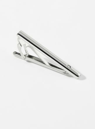 Mon Art Mens Swarovski crystal tie clip