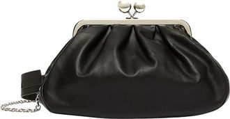 Max Mara Zwarte Pasticcino Tas Medium - Dames - Clutches - Zwart - ONE Size - Leer - Tassen
