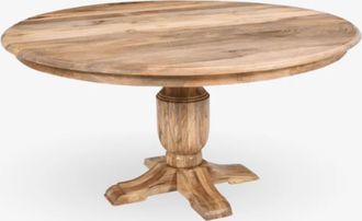 Vintahome Mesa redonda Lille &Oslash;150 cm en madera de mango maciza