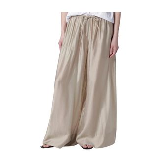 Entire studios Wide Trousers, female, Beige, Size: M Vento Wide Leg Pant