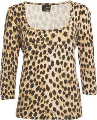 Just Cavalli Top con stampa - Toni neutri
