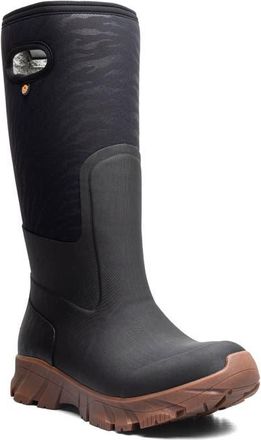 Bogs Whiteout II Waterproof Boot in Black Brown at Nordstrom, Size 10
