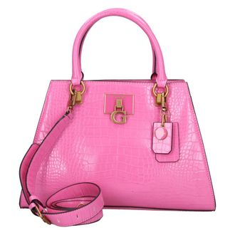Guess Tassen, Dames, Roze, ONE Size, Leer, Leren Tas