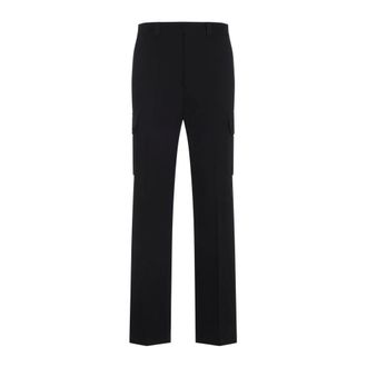 Givenchy Tailored Cargo Trousers - male - Givenchy - Straight Trousers - Black - XL - Trousers