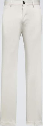 Ami Straight cotton satin chinos