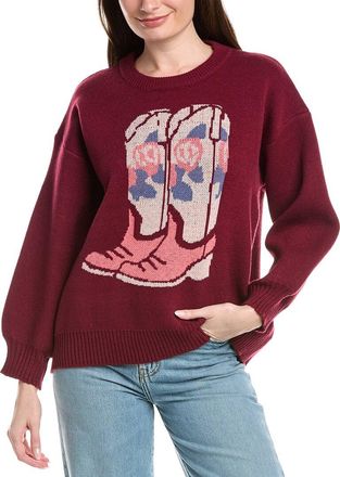 Girl Dangerous Girl Dangerous Cowboy Boots Sweater