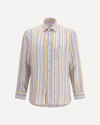Etro Roma logo Shirt Male 41