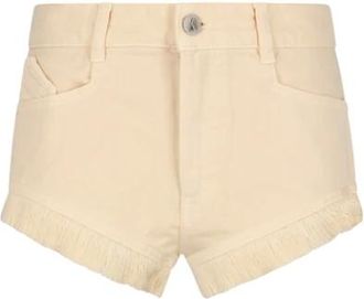 The Attico Dames, Korte broeken, Wit, Maat: W26