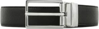 Emporio Armani Reversible Leren Riem - Heren - Riemen - Zwart - ONE Size - Leer - Accessoires