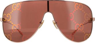 Gucci Shield Gold Red GG1436S