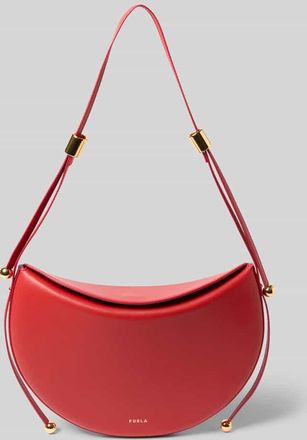 Furla Shoulder Bag mit Logo-Print Modell Moonstone in Rot, Gr&ouml;&szlig;e 1