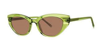 Paradigm Bianca Liberty Womens Sunglasses Green Size 52