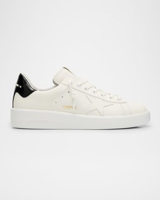 Golden Goose Men & apos;s Purestar Leather Low-Top Sneakers