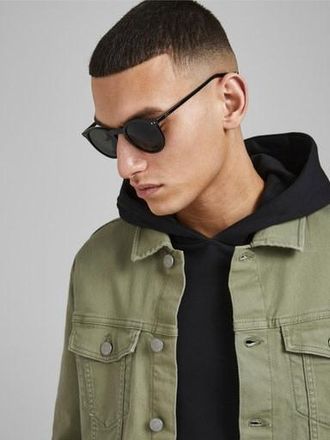 Jack & Jones Sonnenbrille JACK & JONES JACRYDER SUNGLASSES NOOS, Herren, schwarz, unifarben, Sonnenbrillen Sonnenbrille