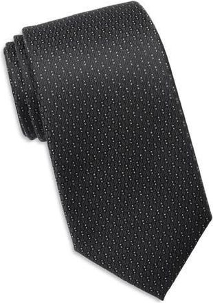 Calvin Klein Emmett Microgeometric Tie in Black at Nordstrom Rack