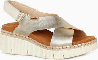 Pikolinos Womens Gomera Womens Sandals - Carrara Lea Met - Size: 7