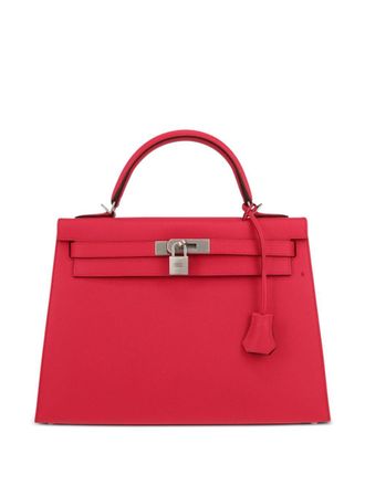 Hermès 2020 Kelly 32 two-way handbag - Pink