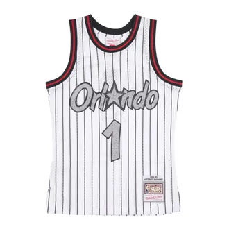 Mitchell & Ness Sportswear, male, White, Size: M Sleeveless Top
