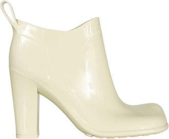 Bottega Veneta Off White Solid Shine Boots