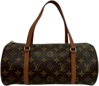 Louis Vuitton Pre-owned Handbags, male, Brown, Size: ONE SIZE Pre-owned Papillon Monogram Handbag