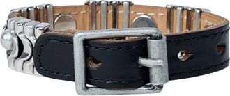 Our Legacy Wave Bracelet - Dames - Armbanden - Zwart - ONE Size - Leer - Accessoires