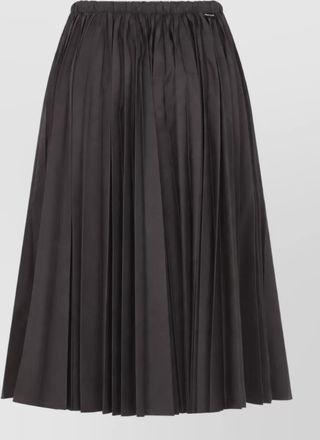 Moncler pleated midi skirt