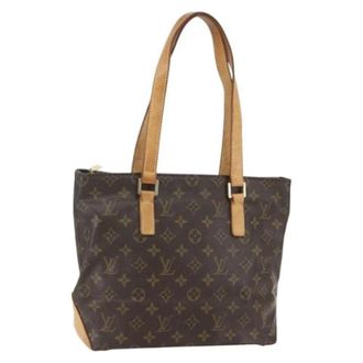 Louis Vuitton Pre-owned Tote Bags, female, Brown, Size: ONE SIZE Pre-owned Canvas Tote Bag