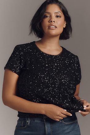 Maeve Sequin Tee