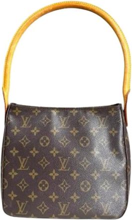 Louis Vuitton Pre-owned Shoulder Bags, female, Brown, Size: ONE SIZE Pre-owned Vintage Monogram Canvas Shoulder Bag
