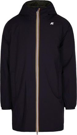 K-Way Jacob St Warm Double Black Pure/Green Black Jacket