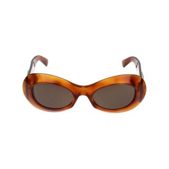 Gucci Sunglasses, female, Brown, Size: 51 MM Brown Havana Sunglasses Stylish Model