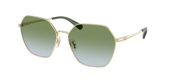 Coach HC7194 CFU05 9005I7 Womens Sunglasses Gold Size 58