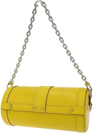 Louis Vuitton Pre-owned Fabric louis-vuitton-bags - Dames - Vintage Schoudertas - Geel - ONE Size - Vintage