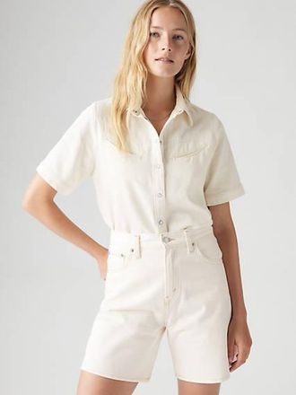 Levi's Rinoa Camp Shirt - Womens - 2XL - White