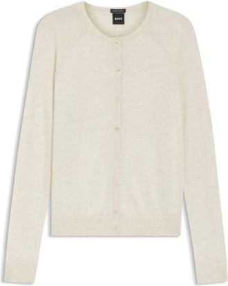 BOSS Superfine merino wool cardigan
