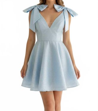 Sherri Hill Semi-Formal Gown In Ice Blue