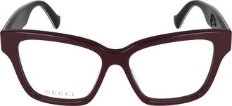 Gucci Dames, Accessoires, Rood, Maat: 55 MM