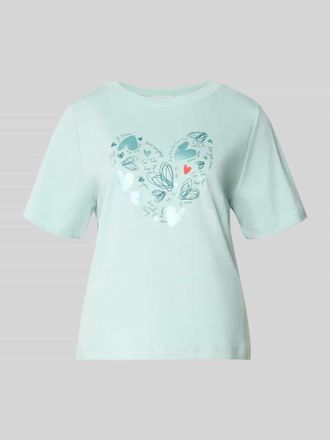 Tom Tailor Relaxed Fit T-Shirt aus reiner Baumwolle in Mint, Gr&ouml;&szlig;e XXXL