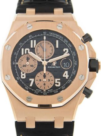 Audemars Piguet Royal Oak Offshore Chronograph Black Dial Mens Watch 26470OR.OO.A002CR.02